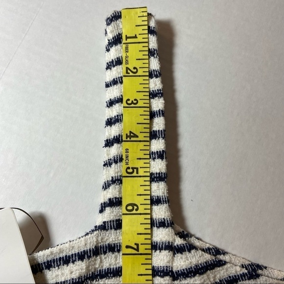 Green Envelope sleeveless striped top, Small - Picture 7 of 9